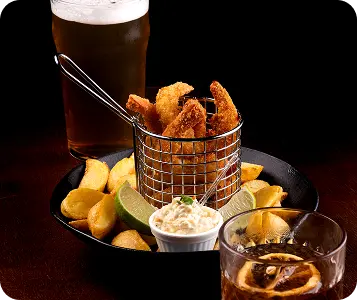 Breaded shrimp