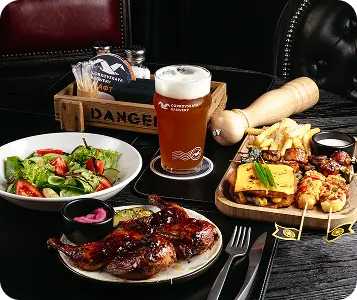 Restaurant food menu